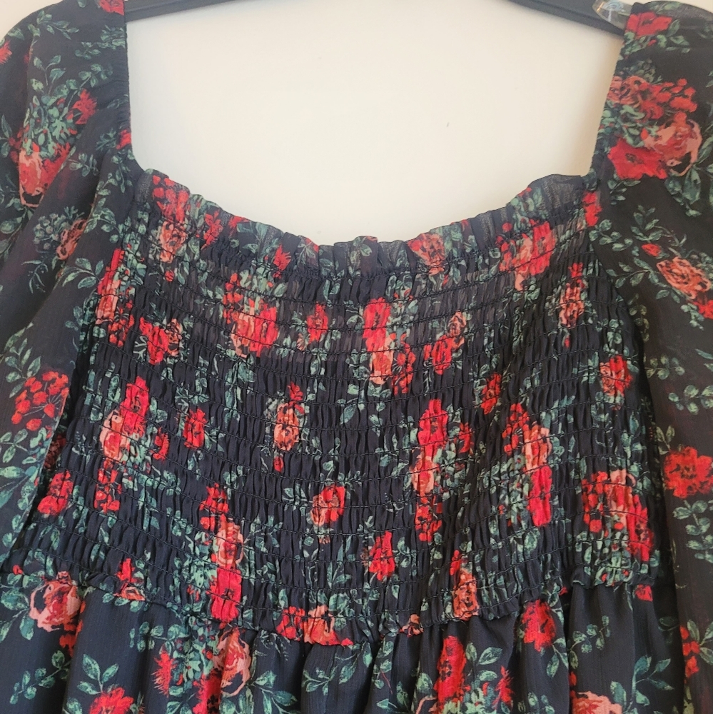 NWT Francescas Tammy Sweetheart Floral Dress Medium - Picture 5 of 9